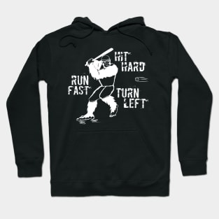 Bigfoot Baseball Player Hoodie